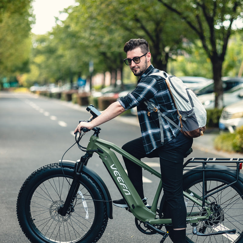 E1 26'' Step-Over Fat Tire Electric bike