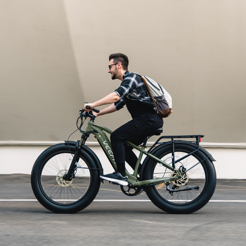 E1 26'' Step-Over Fat Tire Electric bike