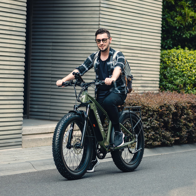 E1 26'' Step-Over Fat Tire Electric bike