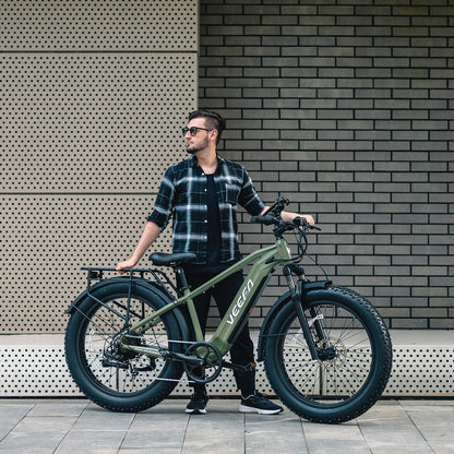 E1 26'' Step-Over Fat Tire Electric bike