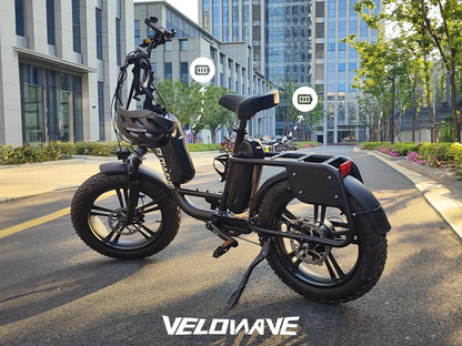 Double Larger Capacity Battery Upgrade Kit For Prado S Electric Bike With Stand