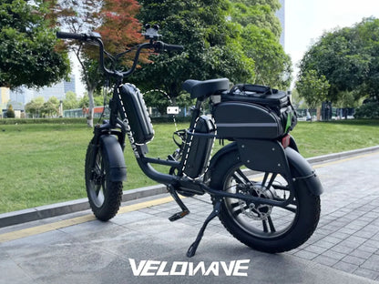 Double Larger Capacity Battery Upgrade Kit For Prado S Electric Bike With Stand