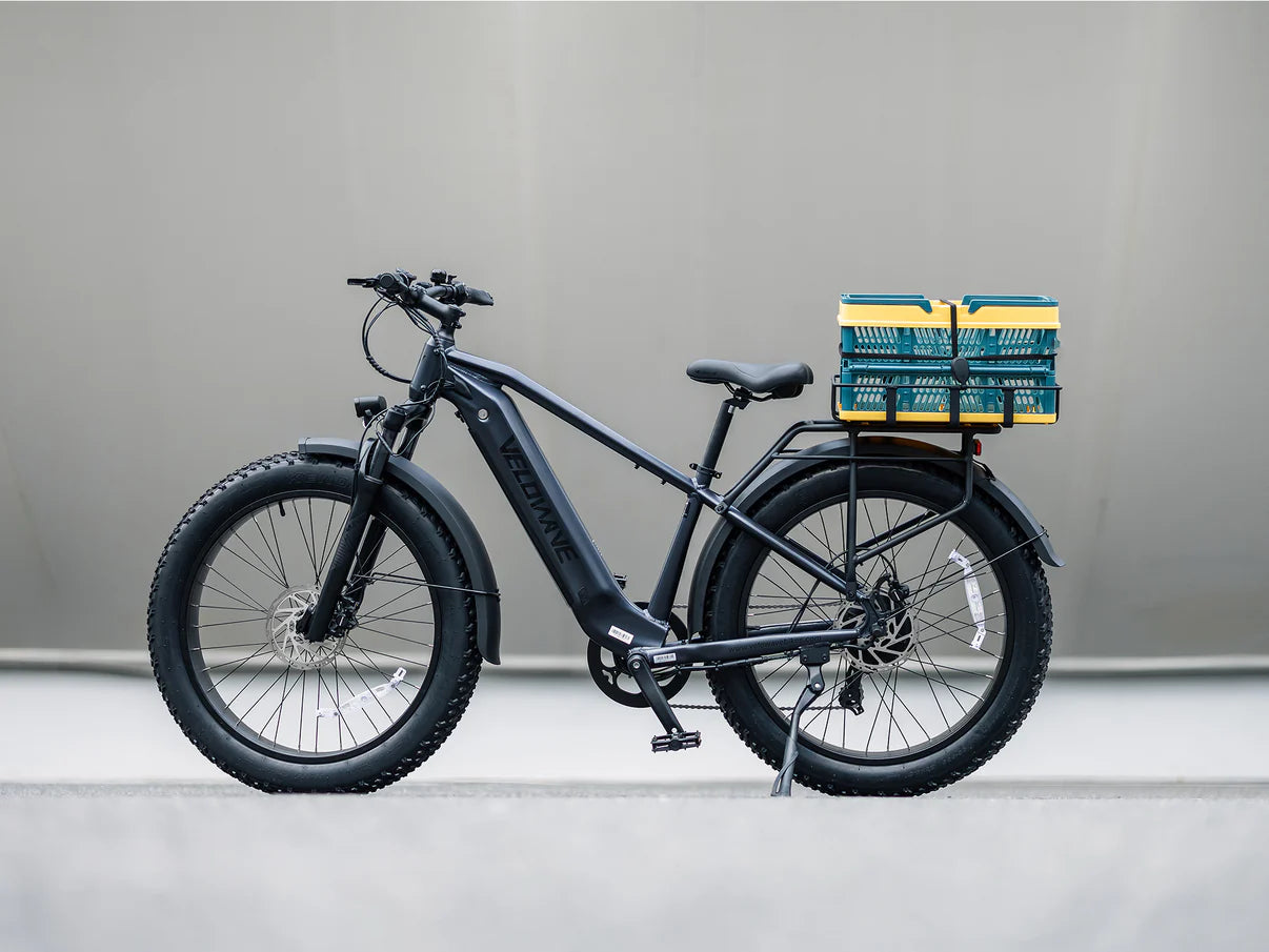 Foldable Rear Basket for Velowave Electric Bikes