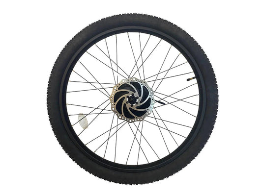Rear Wheel with Motor & Disc Brake Rotor for Ghost Electric Bike